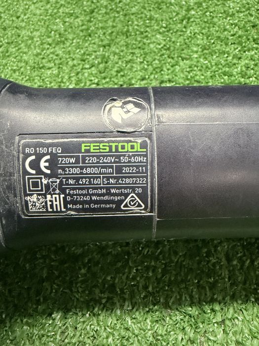 Комбиниран ротационен шлайф Festool RO 150 FEQ