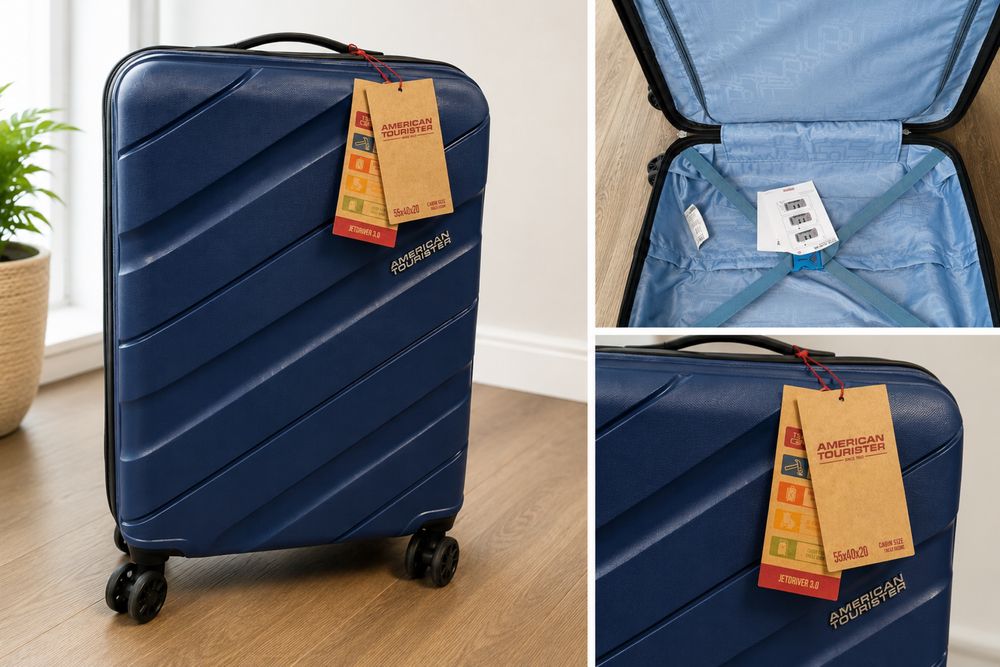 Troler American Tourister Jetdriver 3.0 – NOU, cu ETICHETĂ | Cabină 55x40x20