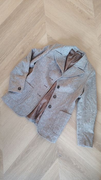 Дамско вълнено сако меланж