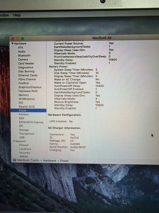 Vand mac book ait 13.3