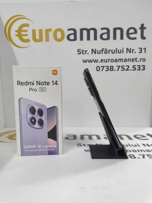 Telefon mobil Xiaomi Redmi Note 14 Pro, 8GB RAM, 256GB, 5G, -N-