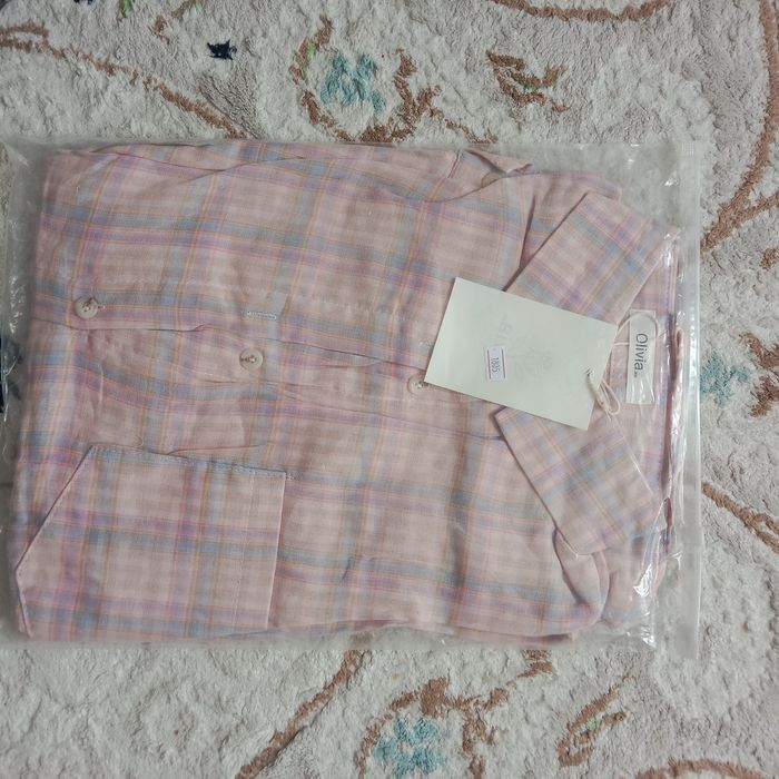 Рубашка лён до 54р.