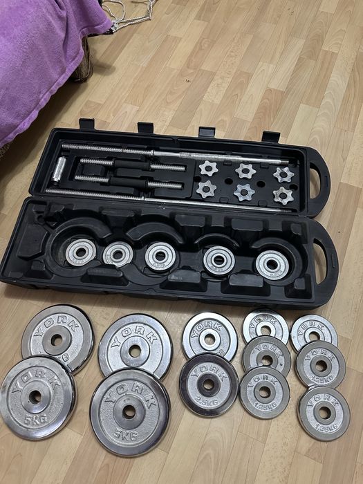 Набор гантелей разборный