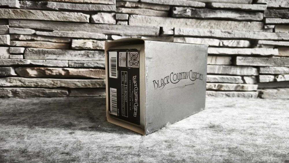 Pedală premium boost, gain și overdrive chitară electrică Laney Black Country Customs TI-BOOST Tony Iommi Signature Gain - UK