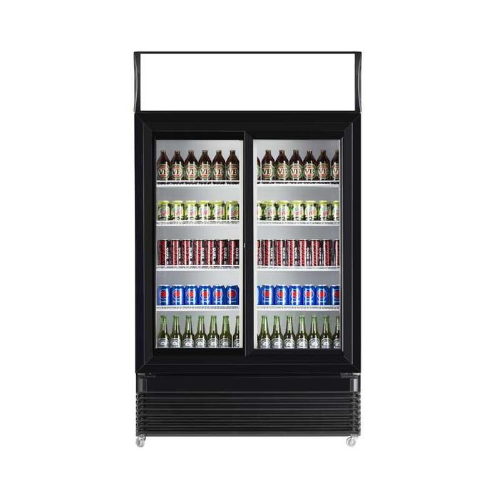 Хладилна витрина  2 плъзгащи врати 750 литра, 900 литра