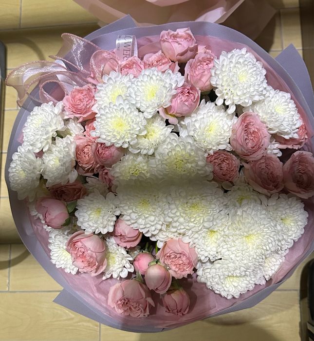 Букет цветов свежий