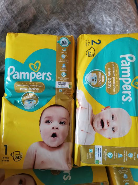 Памперси Pampers памперс Baby dry, premium protection,гащи,судокрем