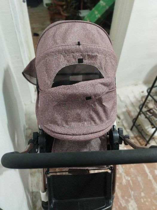 Детская коляска и трёхколёсный велик