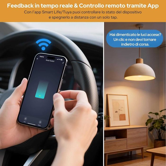 LoraTap WiFi интелигентен релеен модул, 2 броя, безжично дистанционно