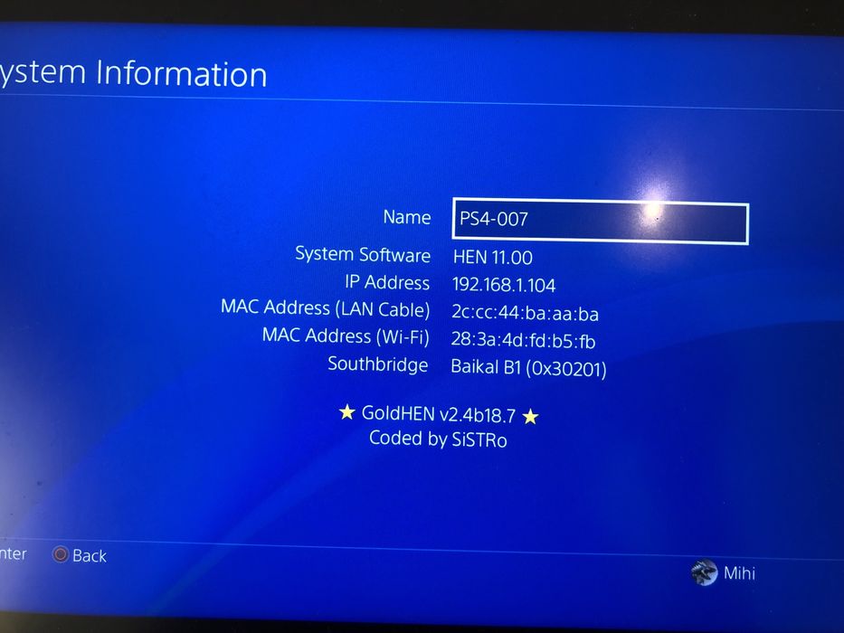 PlayStation 4 Pro Modat