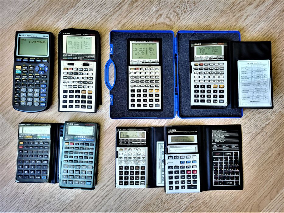 Casio si Sharp VINTAGE Colectie de vanzare