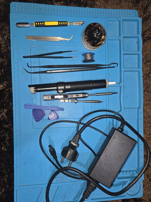 Pistol lipit TS100 si accesorii Soldering Station iron