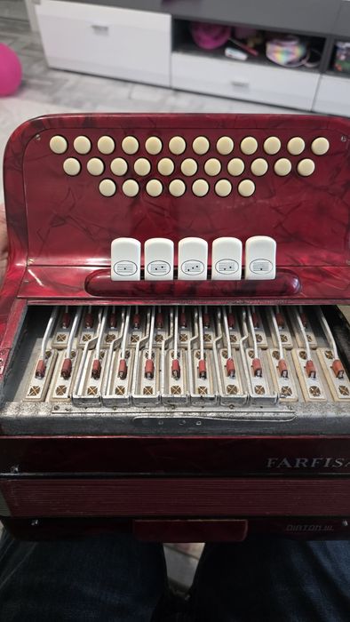 Armonica butoane Farfisa diaton 3