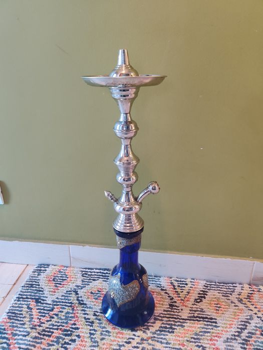 Narghilea mare 70cm inox hookah shisha - incompletă
