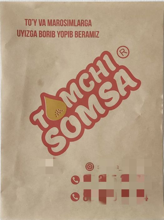 Somsa paket. Пищевые бумажные пакеты., Сифатли СОМСА  қоғоз пакет.