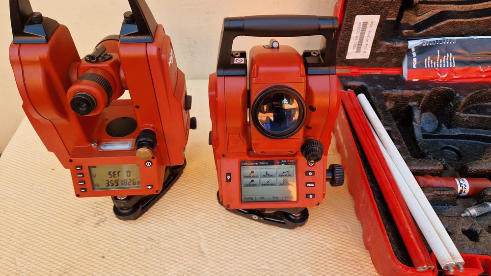 Hilti POS 15 - POT 10 stație totala + teodolit