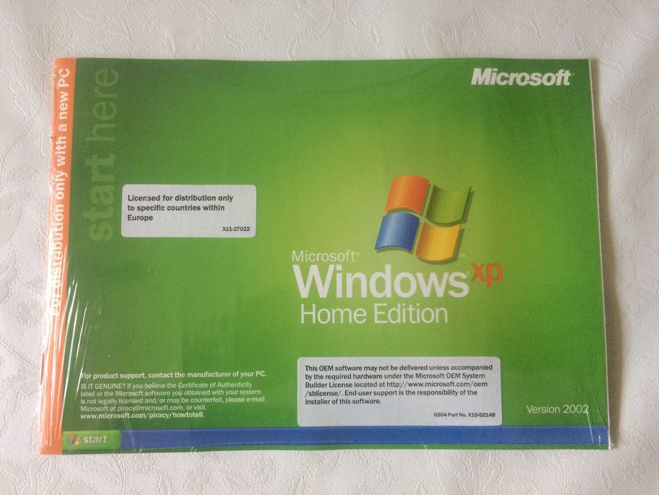Windows 8.1 Pro, XP Home Edition.  ORIGINAL. SIGILAT. NOU