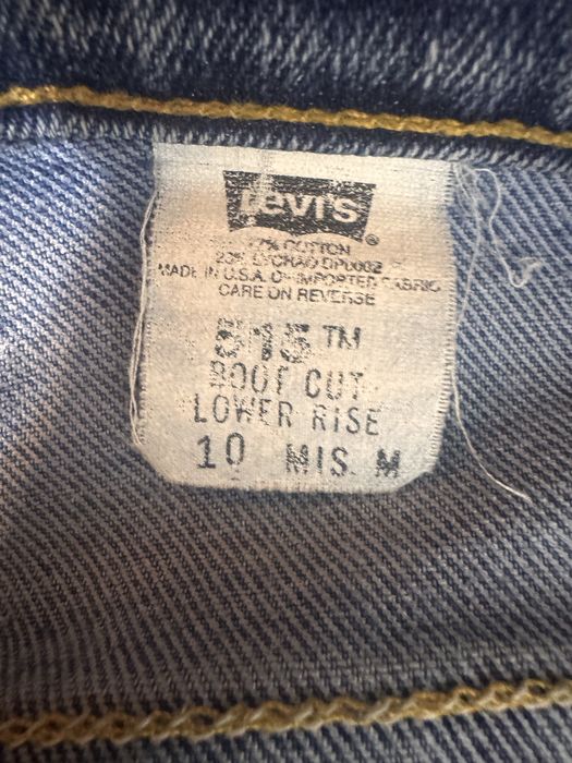 Кастом буткат Levi’s джинсы