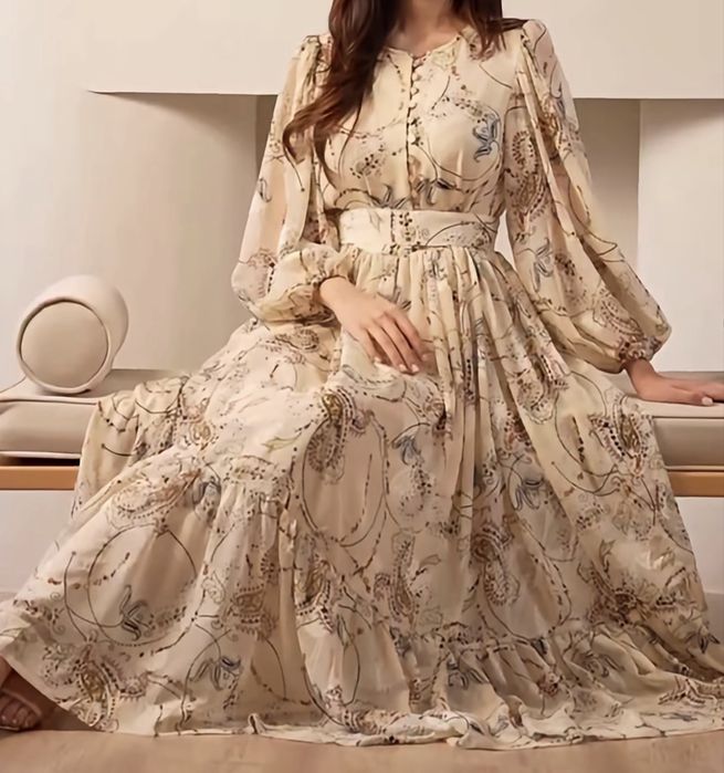 Продам красивое длинное платье