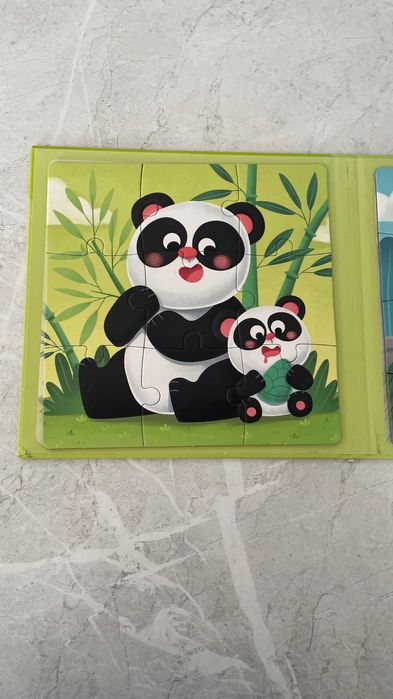 Магнитная книга пазлов