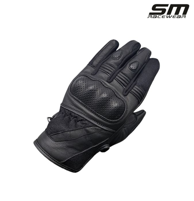 Manusi moto piele naturala aerisite Aering marimi S, M, L, XL și 2XL