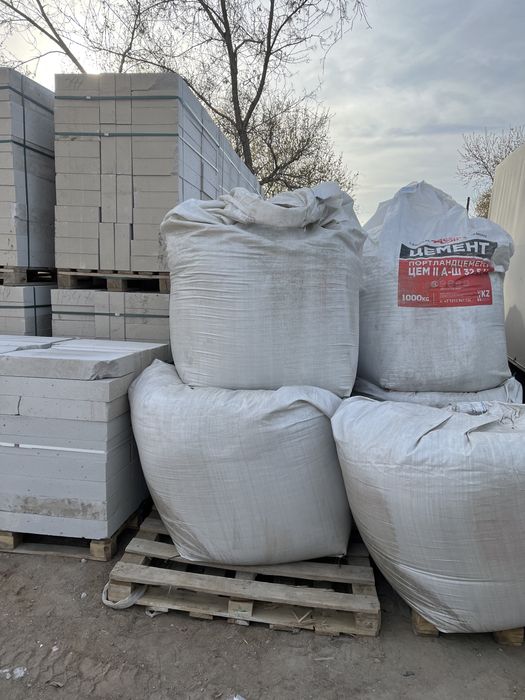 Цемент в мешках в астане