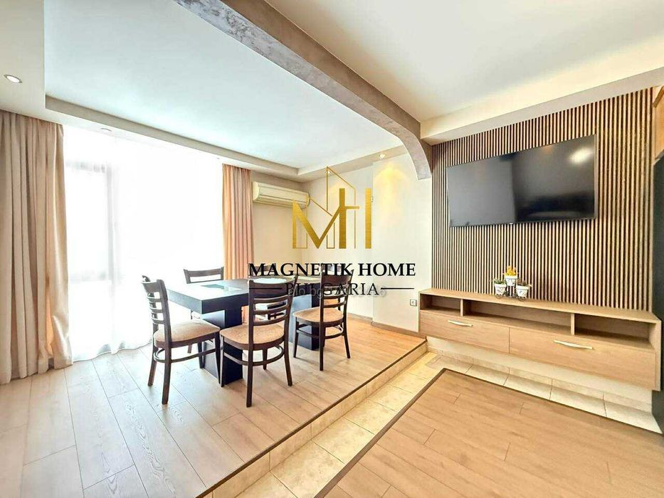 Разкошен двустаен апартамент след основен ремонт до ”БЧК