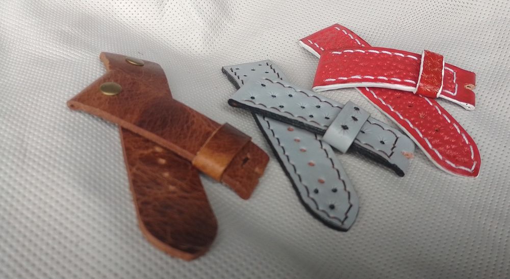 Каишки за часовник ръчна озработка,seiko,citizen,tissot,orient,casio