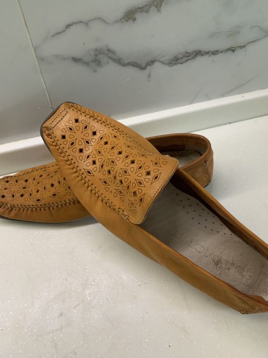 Лоферы  балетки натуральная кожа (Италия)37 размер