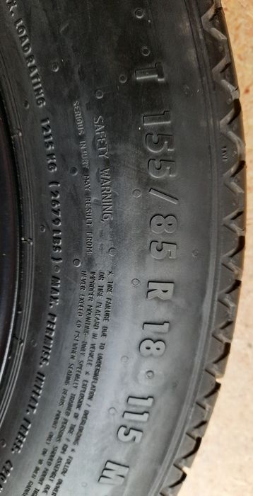 Roată rezervă slim 5x108 Land Rover Volvo XC 155 85 18