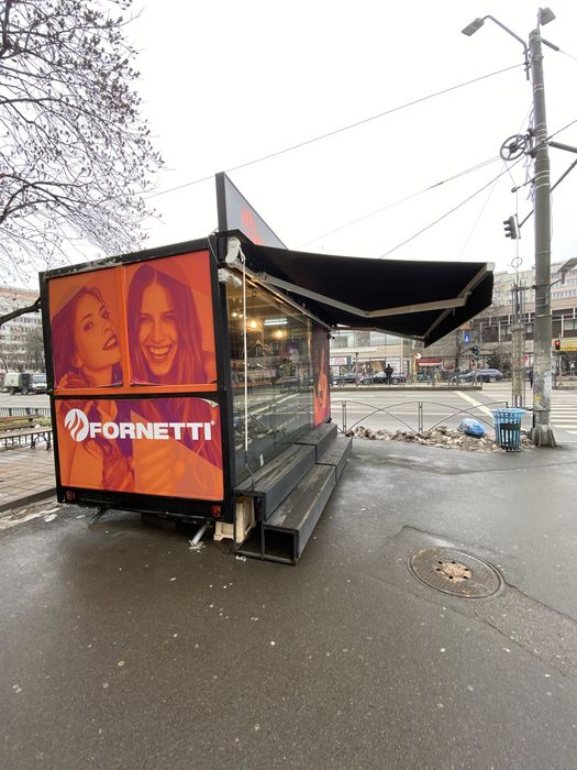 De vânzare – 2 platforme comerciale tip rulotă Fornetti - preluare afacere