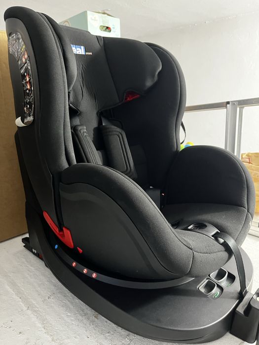 Scaun auto BABY JOLIE PRESTIGE LUXURY IDL Collection picior telescopic 3 grupe 0-36 Kg Tehnologie ISOFIX Rotire 360 Negru