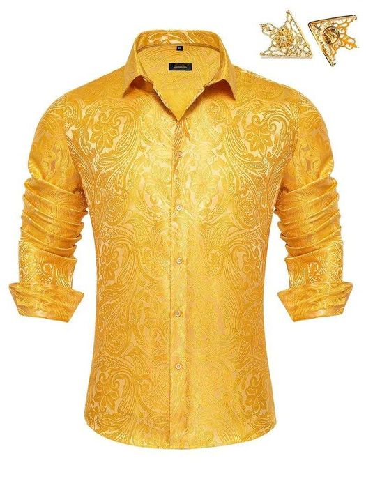 Нова мъжка бежова риза, размер  Л / ХЛ , размер L / XL