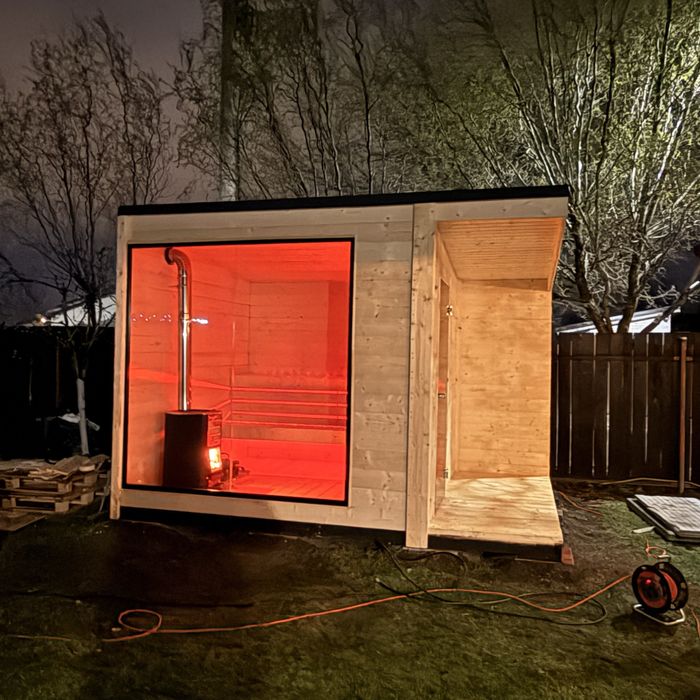 Sauna premium de exterior