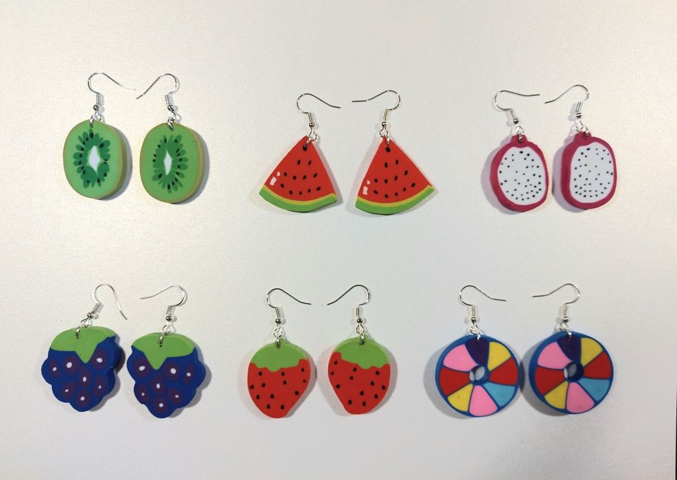 Обеци плодове, различни видове