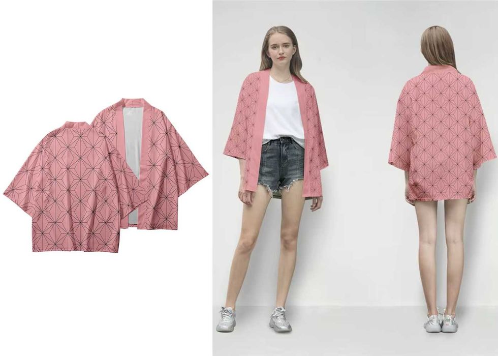 Рубашка Хаори на лето для женщин и мужчин