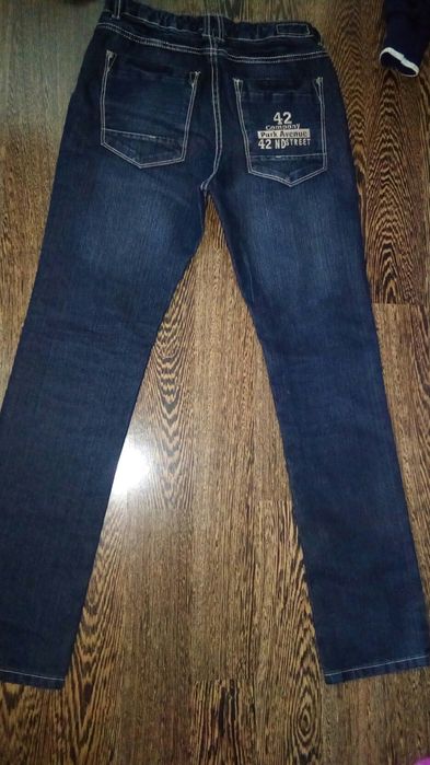 Дънки,блузи 152-164см.(коледен пуловер S,L).Цени в описанието