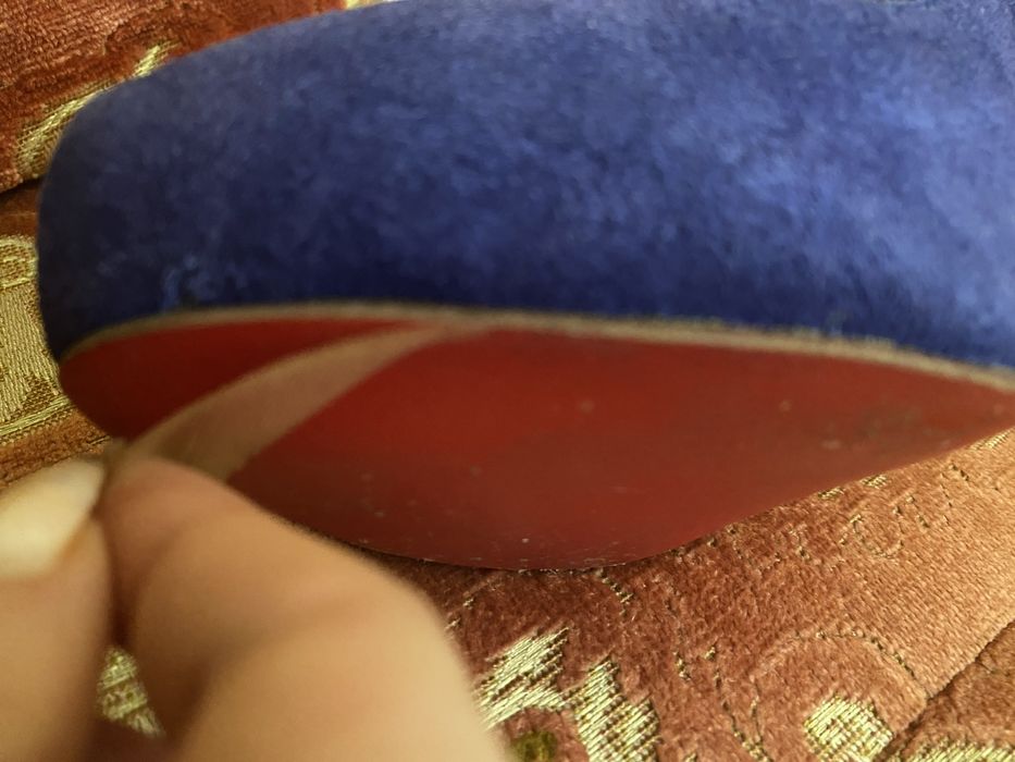 Christian louboutin Велур 36