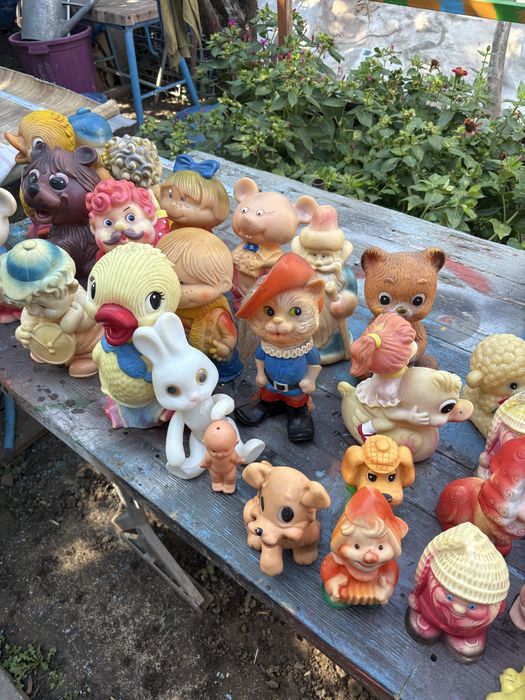 Продам советские резиновые игрушки.