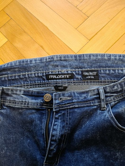 Дънки за мотор Trilobite 1665 Micas Urban Blue W42/L32