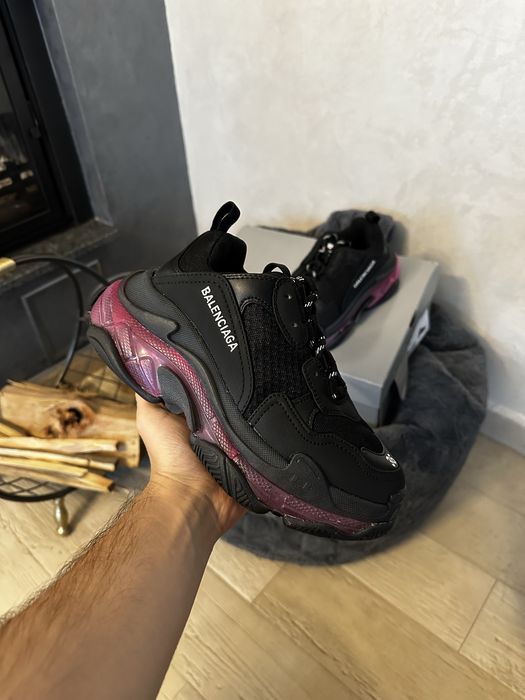 Balenciaga Triple S Clear Sole Neon