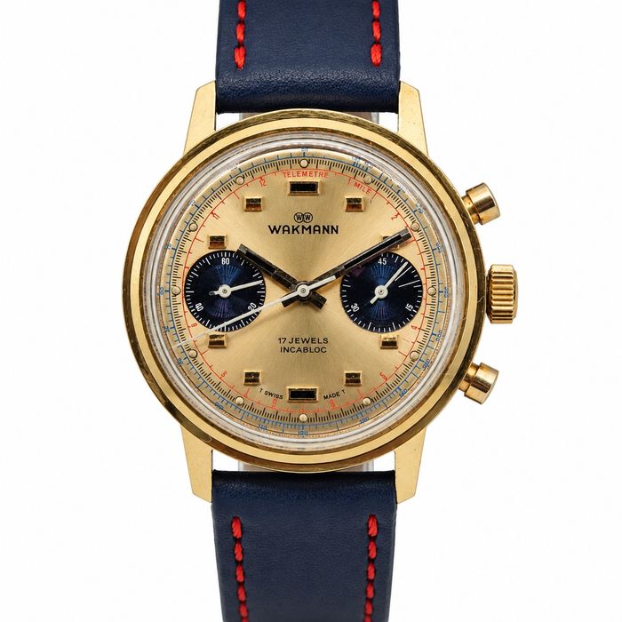 Wakmann " breitling" chronograph