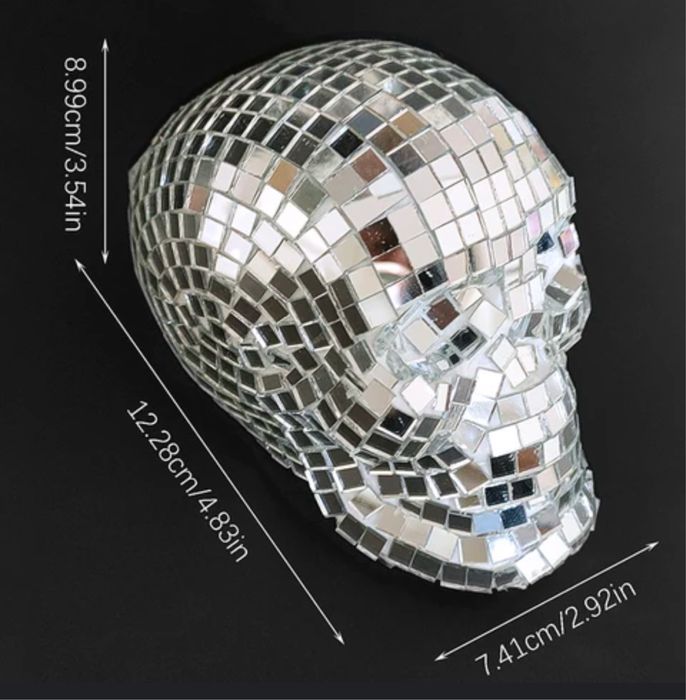 Диско череп Хелоуин