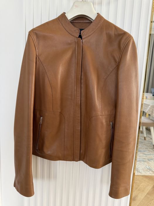 Кожаная куртка Massimo Dutti