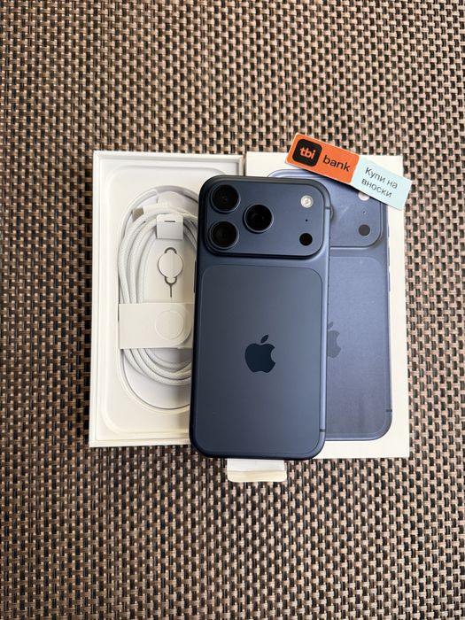 НОВ!ЛИЗИНГ*86лв/м iPhone 17 Pro Blue * 256 айфон 17 про син