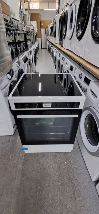 Aragaz Electric AEG 73l cu plita vitroceramica Import Germania Garantie AEG536