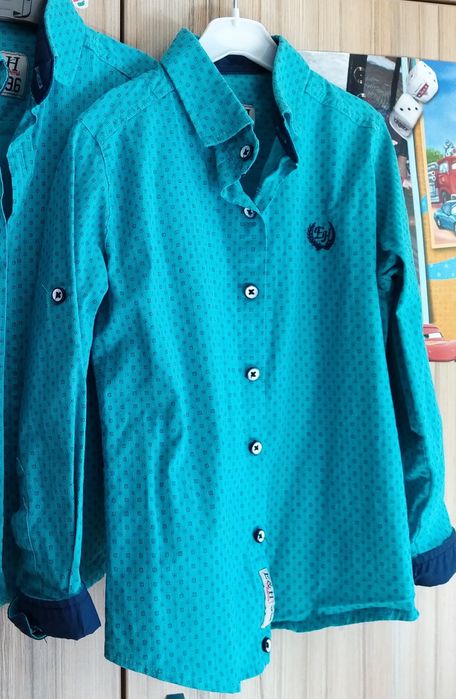 Детска риза с дълъг ръкав