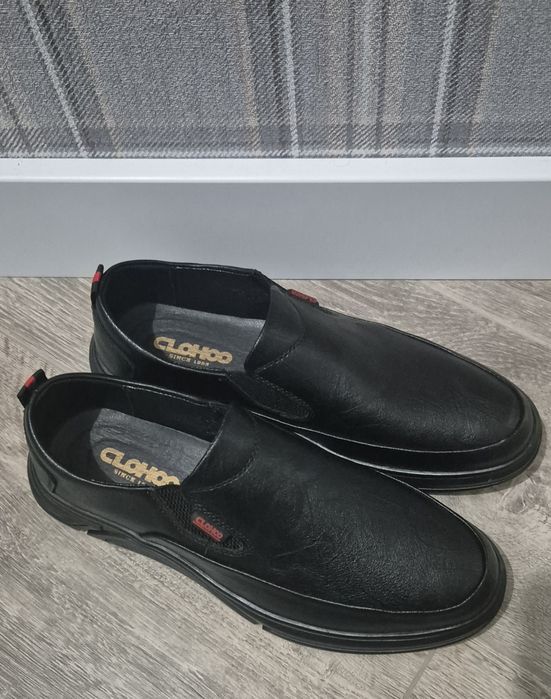 Мужские туфли чёрные новые размер 43 CLOHOO