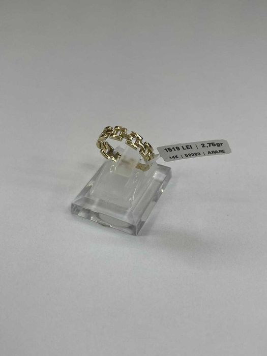 Inel Aur 14 K / 2.75 Grame / Marime 15 / Factura / Garantie #58089