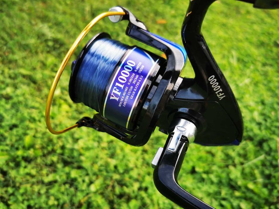 Комплект две дънни въдици с акция до 400гр и две макари YF 8 000.Нови